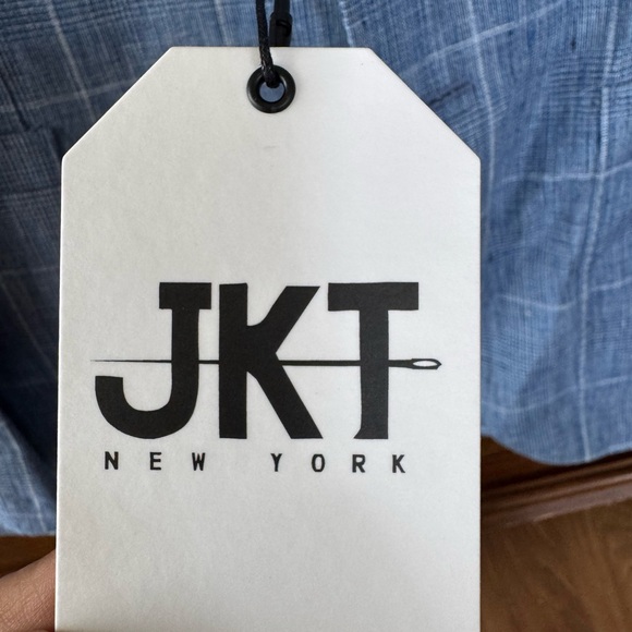 Blue Sport Coat with Classic Notched Lapel - Picture 9 of 10